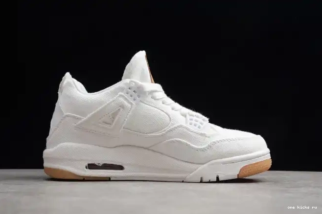 Rep Onekick 'White' 4 Levi's AO2571-100 x Jordan Air 0422